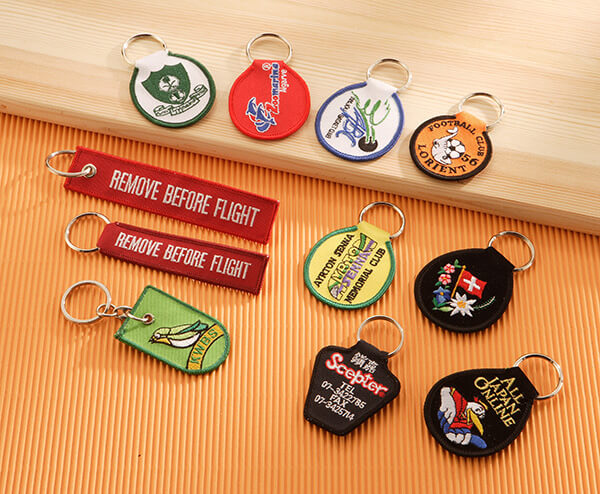 Embroidered Keyholders